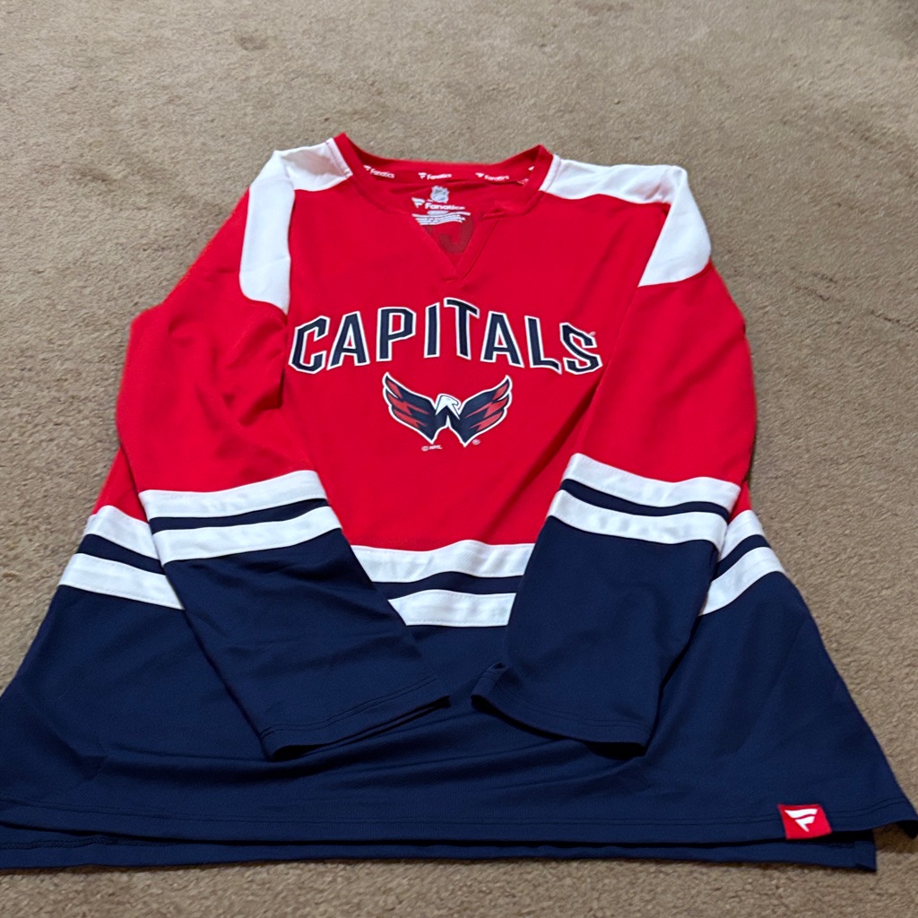 New Ovechkin Capitals Hockey Jersey